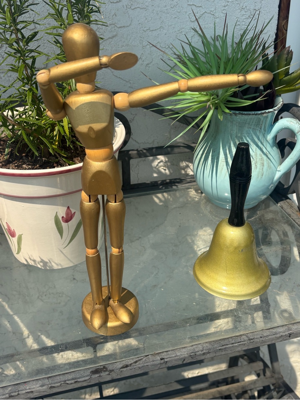 Artists Golden Mannequin Model
